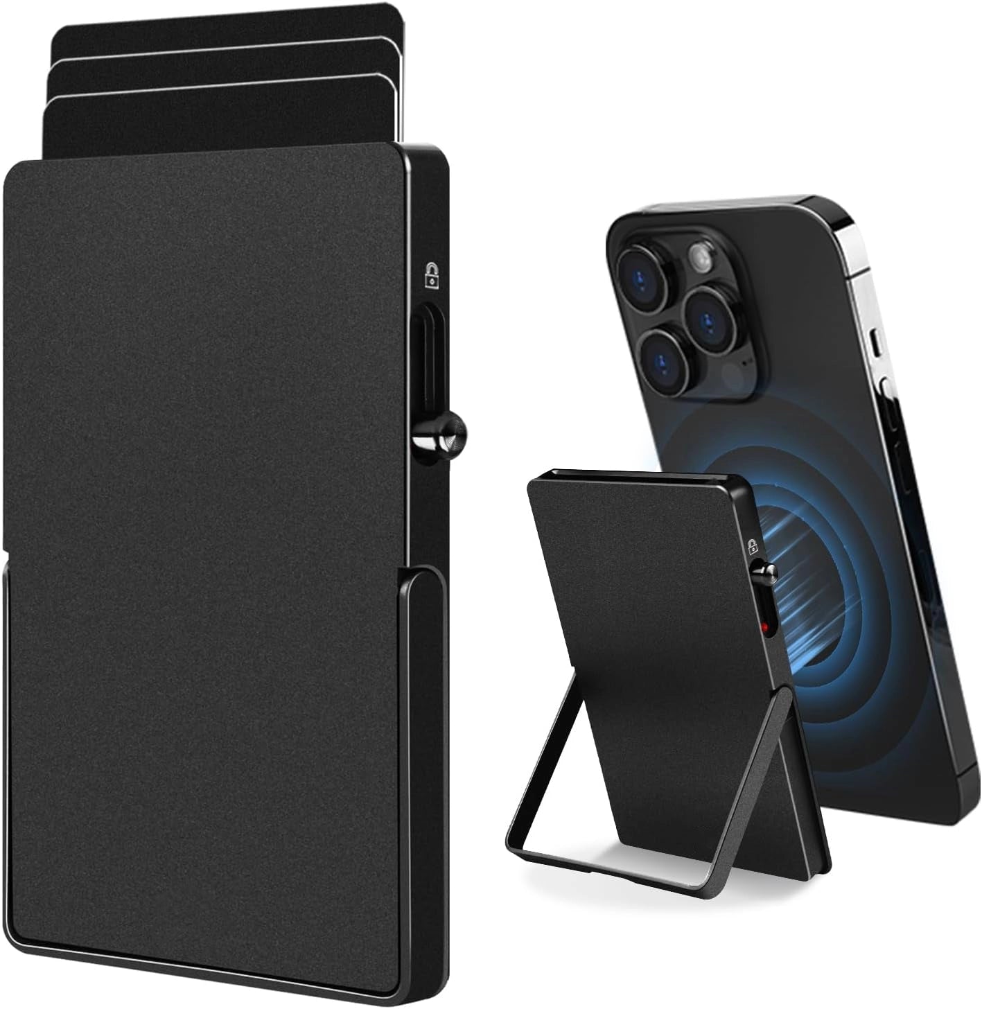 Black Magsafe Wallet