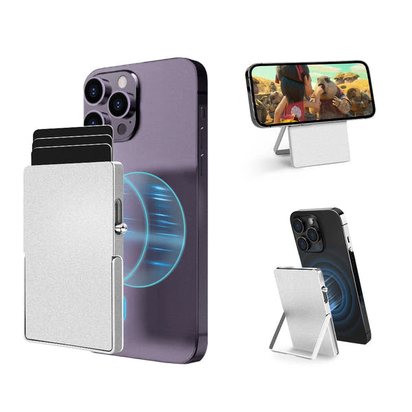 Silver Magsafe Wallet