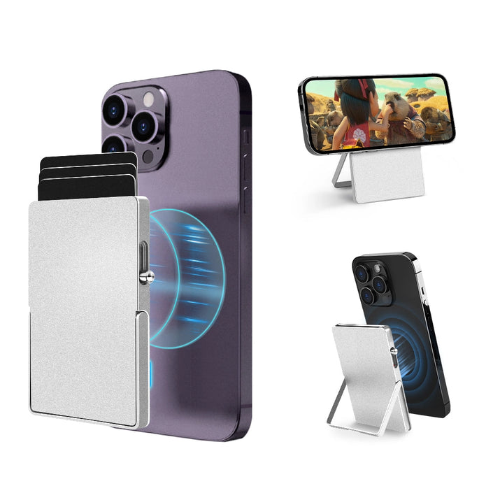 Silver Magsafe Wallet